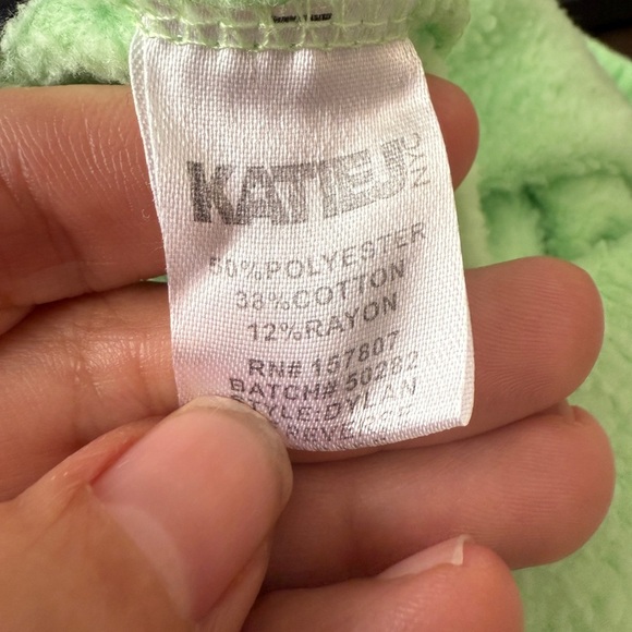 Katie J NYC - Dylan Sweatpants - Neon Green Tween - Medium 10 - Picture 3 of 4